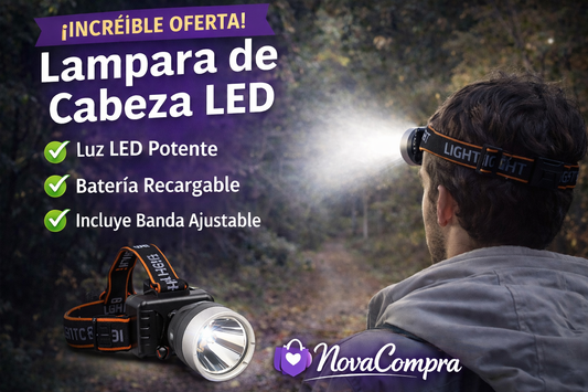Linterna frontal | linterna de cabeza