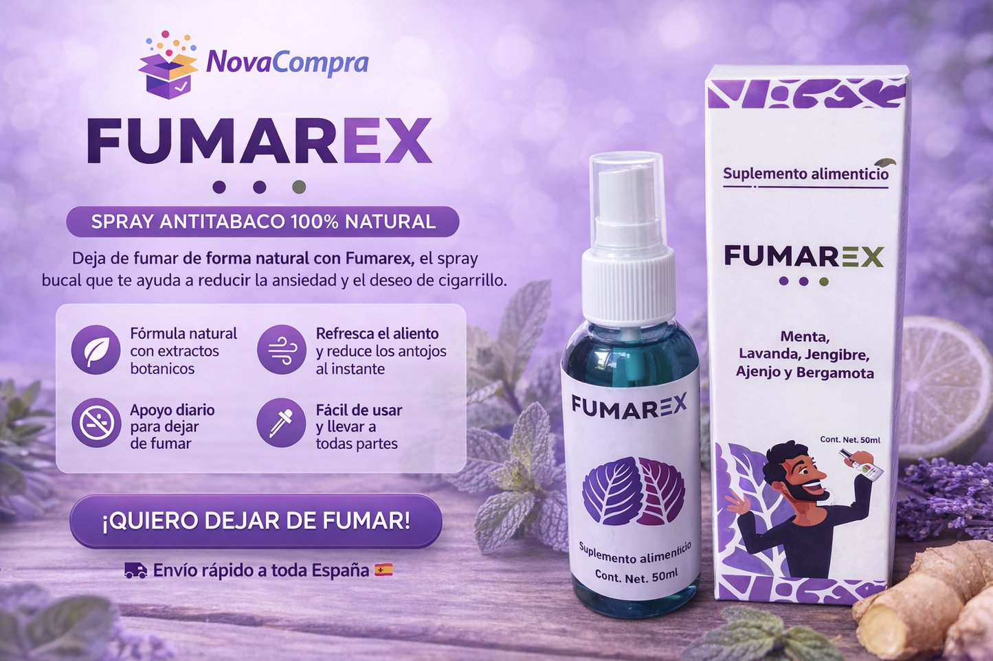 FUMAREX, Deja de fumar
